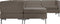 vidaXL-6-delig-Bankstel-stof-taupe