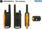 Motorola Talkabout T82 Extreme - Walkie-Talkie - Bereik 10 km - Zwart Geel (4 stuks)