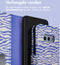 iMoshion Hoesje Geschikt voor Samsung Galaxy S10e Hoesje Met Pasjeshouder - iMoshion Design Bookcase smartphone - Meerkleurig / White Blue Stripes