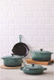 Le Creuset Braadpan Campagnard Signature Ocean ø 26 cm / 2.2 Liter
