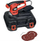 BLACK+DECKER KA191EK - Excentrische schuurmachine 480W - 125mm schuurvlak - 12000 schuurbewegingen