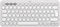 Logitech Pebble K380s - Draadloos Toetsenbord - Qwertz DE - Wit