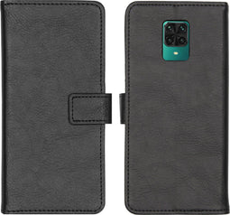 iMoshion Hoesje Geschikt voor Xiaomi Redmi Note 9 Pro / Redmi Note 9S Hoesje Met Pasjeshouder - iMoshion Luxe Bookcase - Zwart