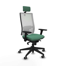 Bureaustoel Piqueras y Crespo 3D066G2 Smaragdgroen