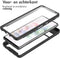 iMoshion Hoesje Geschikt voor Google Pixel 7 Hoesje - iMoshion 360° Full Protective Case - Zwart / Transparant