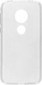 Hoesje Siliconen Geschikt voor Motorola Moto G7 Play - Softcase Backcover smartphone - Transparant
