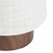 Light & Living Tafellamp Howie - 42cm - Crème