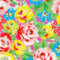 BikeCap Zadelhoes Stitchy Flowers | Fietszadelhoes - Fietszadeldek - Stof en waterafstotend