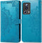 iMoshion Hoesje Geschikt voor Xiaomi 13 Lite Hoesje Met Pasjeshouder - iMoshion Mandala Bookcase - Turquoise