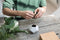 LYFE Planter 1.1 Zwevende Bloempot - Eiken / Wit