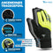 MIVELO heren fiets handschoenen winter - thermo fleece - waterdicht en winddicht - touchscreen