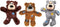 Wild Knots Bears hondenknuffels Extra Small