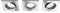 Philips Shellbark - Inbouwspot - 3 Lichtpunten - WarmGlow - chroom