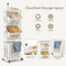 Coast Wasmand - 3 manden - Max. 35 kg - 40x30x112 cm - Wit