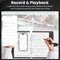 Syncpen 3.0 Set – digitale pen en notitieblok & tablet met handgeschreven notities, overdracht Bluet
