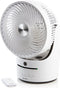 DOMO DO8148 - Tafelventilator - 3 snelheden 360° oscillatie - 20 m bereik