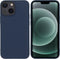 iMoshion Hoesje Geschikt voor iPhone 13 Mini Hoesje Siliconen - iMoshion Color Backcover - Donkerblauw