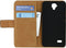 Mobilize Classic Wallet - Huawei Y5 (2015) - Ruimte voor 2 pasjes - Zwart