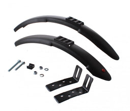 Hebie Spatborden Set Kunststof 16 Inch Zwart