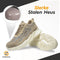 Shraks Moda Veiligheidsschoenen - Werkschoenen Unisex - Stalen neus - Ademend en licht - Khaki - Maat 41