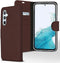 Accezz Hoesje Geschikt voor Samsung Galaxy A54 (5G) Hoesje - Accezz Wallet Softcase Bookcase - Bruin