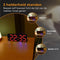 Nuvance Digitale Wekker - Digitale Klok - Dubbele Alarmfunctie - Helder LED-display