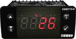 Emko ESM-3710-N.8.12.0.1/00.00/2.0.0.0 Tweestandenregelaar Temperatuurregelaar PTC -50 tot 130 °C Relais 16 A (l x b x