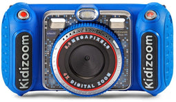 VTech KidiZoom Duo DX - Camera voor Kinderen - 5MP 4x Zoom Augmented Reality - Blauw