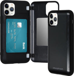 iMoshion Hoesje Geschikt voor iPhone 11 Pro Hoesje Met Pasjeshouder - iMoshion Backcover met pashouder - Zwart