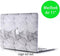 Lunso Geschikt voor MacBook Air 11 inch cover hoes - case - Marble Etta