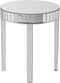 Beliani RIMARDE - Bijzettafel set van 2 - Zilver - Glas