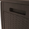 vidaXL - Tuinbox - 119x48x60 - cm - polypropeen - bruin