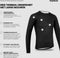 GripGrab Ride 3PACK - Thermal Lange Mouw Fiets Ondershirt - Geurarm - Zwart (3 stuks)