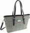Schoudertas Spey Lichtgrijs - Groot - Ritssluiting - Harris Tweed - Glen Appin of Scotland