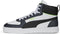 PUMA Caven Mid - Hoge sneakers - SOFTFOAM+ demping - White/Black/StrongGray/FizzyLime