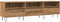 vidaXL - Tv-meubel - 150x30x44,5 - cm - bewerkt - hout - artisanaal - eikenkleur