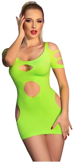 Jurk Chilirose Groen S/M