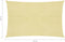 vidaXL - Zonnescherm - HDPE - rechthoekig - 2x4 - m - beige