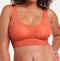 sloggi ZERO Feel Dames Beha top - Comfortabele uitneembare cups - Zwart - Maat L