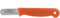 Solingen Safety Schilmesje - RVS Glad met Ronde Top - 15 cm - Oranje - 500 stuks