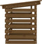 vidaXL - Haardhoutrek - 108x73x79 - cm - massief - grenenhout - honingbruin