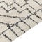 ZEYNE - Laagpolig vloerkleed - Beige - 160 x 230 cm - Katoen