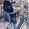 Qibbel Air - Fietsstoeltje Achter Framebevestiging - 5-puntsgordel - Zwart