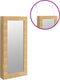 vidaXL - Sieradenkast - met - spiegel - wandgemonteerd - 30x8,5x67 - cm