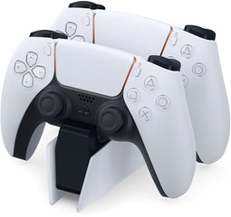 Sony PlayStation DualSense - Oplaadstation - Laad 2 controllers tegelijk - Wit/Zwart
