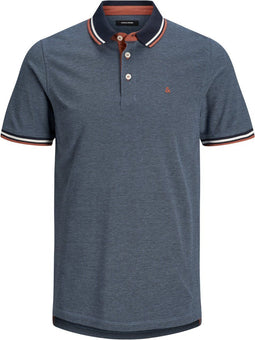 JACK & JONES JJEPAULOS - Poloshirt - Slim fit - Katoen 100%