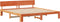 vidaXL - Bedframe - met - Hoofdbord - Gewaxed - Bruin - 180x200 - cm - Massief - Grenenhout