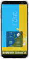 Hoesje Siliconen Geschikt voor Samsung Galaxy J6 - Softcase Backcover smartphone - Transparant