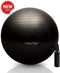 Fitness bal - Yoga bal 65 cm - Inclusief 10 Yogalessen en 3 e-Books - Zwart