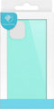 iMoshion Hoesje Geschikt voor iPhone 12 Mini Hoesje Siliconen - iMoshion Color Backcover - Mintgroen